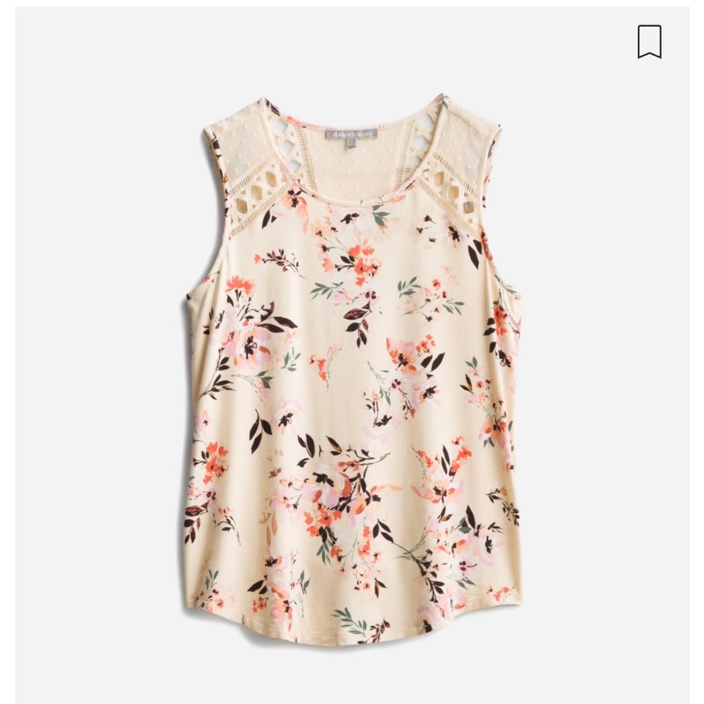 Daniel Rainn Waicy Lace Crochet Detail Knit Top from Stitch Fix